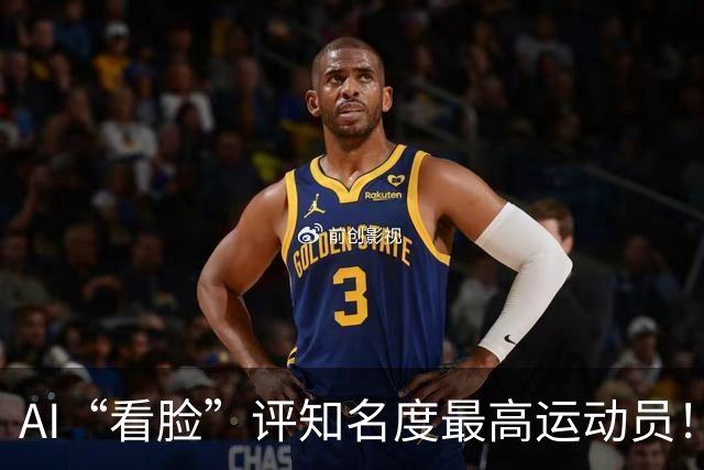 AI“看脸”评知名度最高运动员！乔丹排第2，登顶的C罗：轻轻松松
